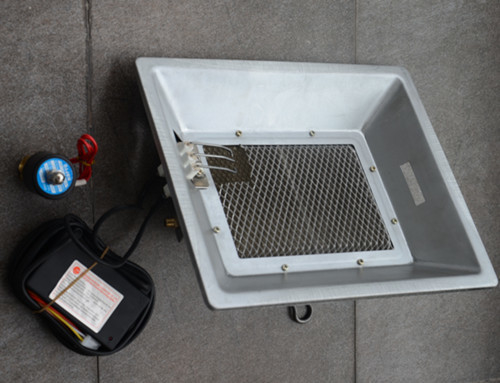 THD2608 Volaille Gaz Brooder Heater NG LPG Infrarouge Élément Chauffant