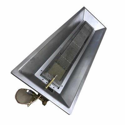 Appareils de chauffage rayonnants extérieurs infrarouges de patio de gaz naturel 675*235*95mm
