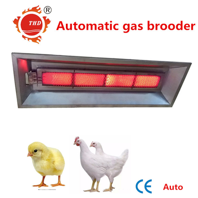 Lampe de chaleur de gaz naturel de la volaille NG LPG pour l'allumage automatique des poussins THD6808