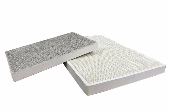 Nid d'abeilles en céramique adapté aux besoins du client de plat d'appareil de chauffage catalytique pour la couveuse de gaz