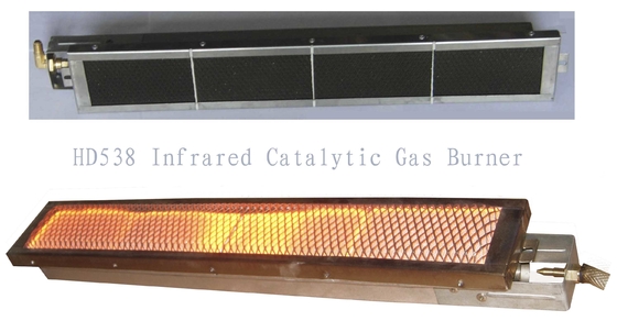 Brûleurs en céramique infrarouges de gril de BBQ de gaz 3.9KW HD538 pour faire cuire