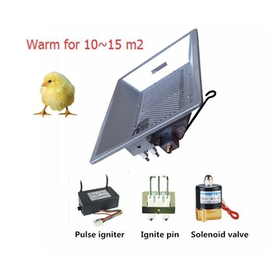Appareil de chauffage catalytique de lampe de chauffage de gaz de NG LPG infrarouge pour l'élevage de volaille de poulet