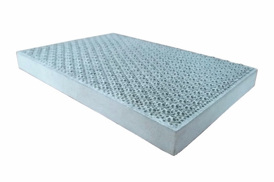 L'appareil de chauffage en céramique catalytique infrarouge plaque le nid d'abeilles adapté aux besoins du client pour le brûleur de BBQ
