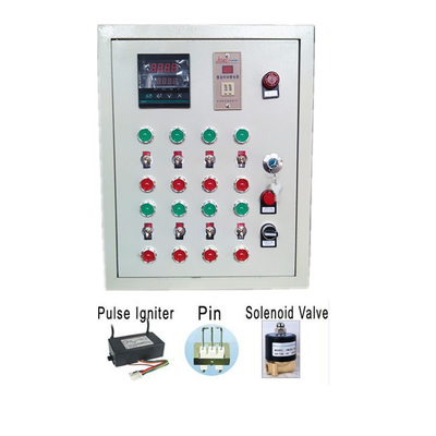Contrôleur de température industriel de thermostat de PLC de four à gaz adapté aux besoins du client