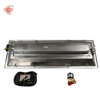 Couveuse automatique Heater Direct Heating Chicken Poultry THD6808 de gaz d'infrarouge d'allumage