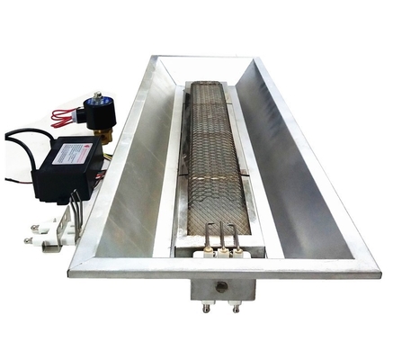 Système de chauffage de ferme avicole THD6808 de réchauffeur infrarouge de couveuse de gaz en acier aluminisé