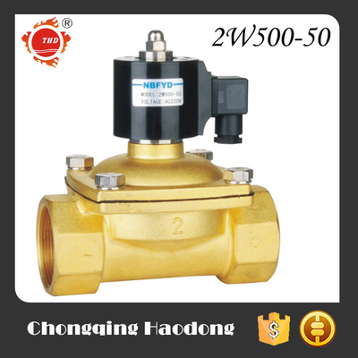 Eau 2 pouces électrovanne/220V électrovanne laiton acier inoxydable