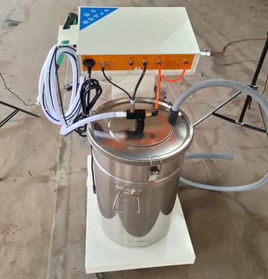 Opération manuelle de machine de pulvérisation de poudre de rendement élevé pour la surface de substrat