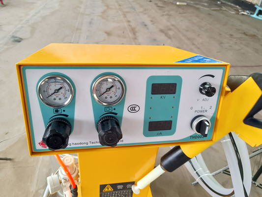Ligne de revêtement de convoyeur aérien de machine de pulvérisation de poudre électrostatique 50W