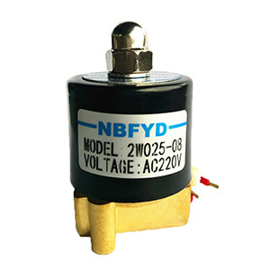 Gaz Eau Huile Air Électrovanne Laiton 1/4 Pouce Normal Fermé