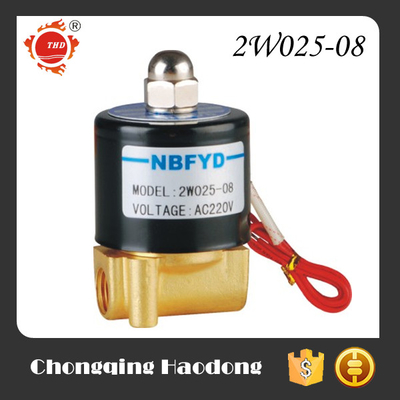 Gaz Eau Huile Air Électrovanne Laiton 1/4 Pouce Normal Fermé