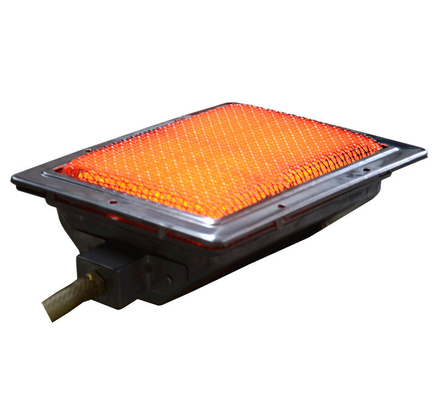 Économie d'énergie infrarouge de brûleurs en céramique de gril de BBQ de gaz HD220 avec le bec en laiton