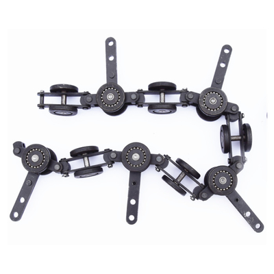 QXG Industrial SS Conveyor Chain Overhead Transmission Convoyeur Chaîne à rouleaux