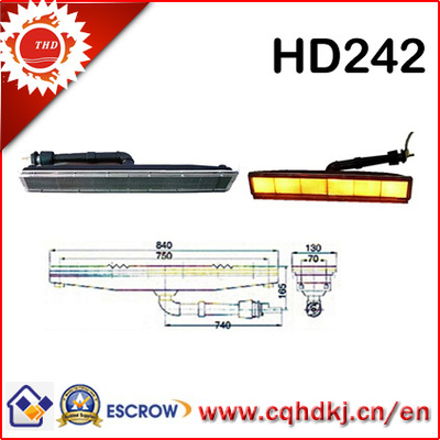 Chauffage infrarouge rayonnant d'Oven Gas Burner Heater IR de revêtement de poudre de NG de LPG