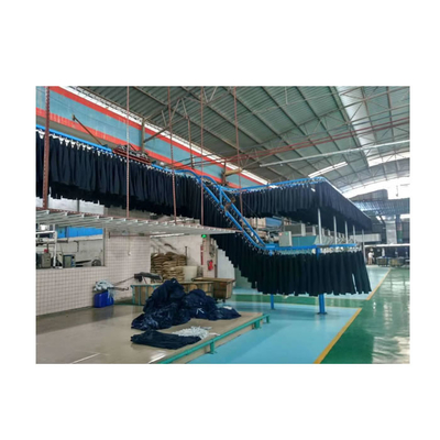 Chaîne accrochante de rouleau de transmission de convoyeur pour l'usine de vêtement de blanchisserie de jeans