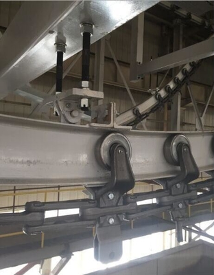 Chaîne de convoyeur aérien I Beam Trolley Heavy Duty X348 X 458 X678
