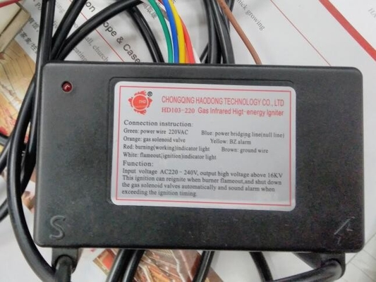 Boîte de contrôle d'allumage de brûleur d'allumeur d'impulsion électrique de 24V 3V 110V 220V 50Hz