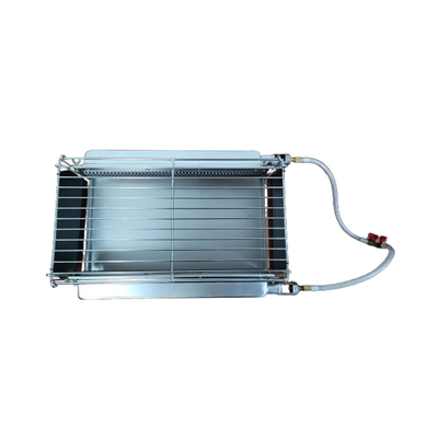 Pliable portatif sans fumée de gaz du brûleur 2PCS de BARBECUE de camping infrarouge de gril