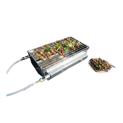 Brûleur infrarouge économisant se pliant portatif sans fumée 480*320*230 à gaz de gril de BARBECUE