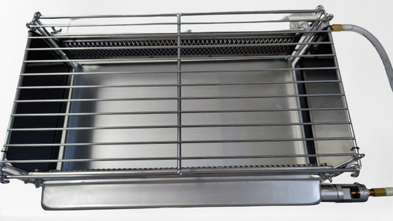Le barbecue portatif infrarouge de LPG grille extérieur sans fumée de gaz naturel