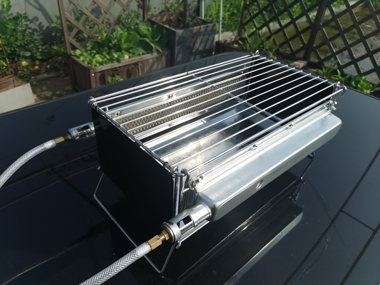 Gril portatif économiseur d'énergie de gaz avec le brûleur catalytique infrarouge pour le BARBECUE