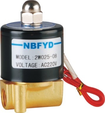 Joint d'électrovanne en laiton à haute pression 220V NBR VITON EPDM pour l'huile d'air de gaz d'eau